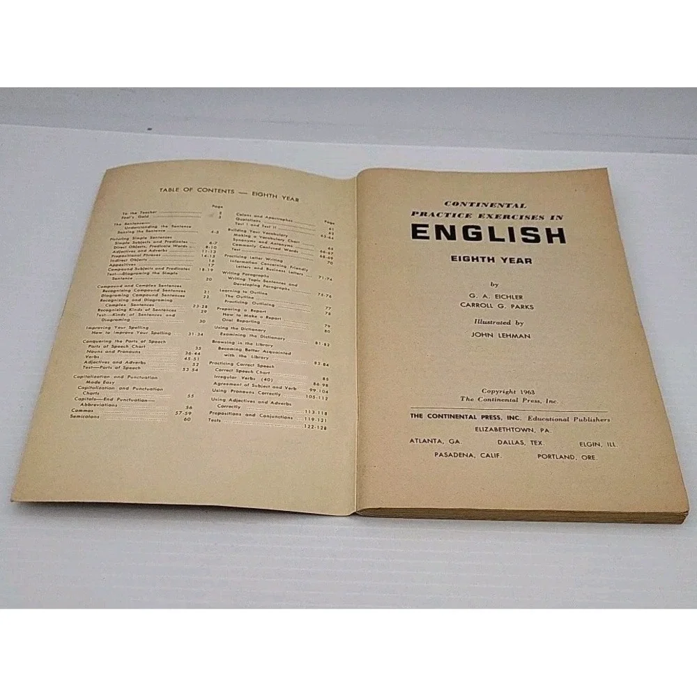 Continental Practice Exercises‎ in English Bk 8 (PB, 1963)